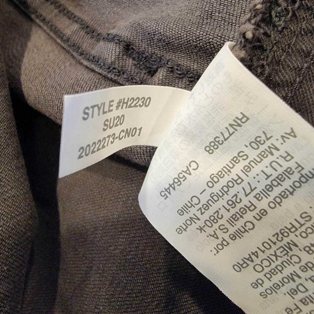 Madewell Mid-Rise Skinny Jean Black Sea Distressed Size 31 NWT! Style H2230 - Picture 14 of 16